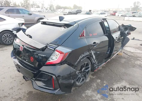2021 Honda Civic Sport из США, поврежденный, VIN SHHFK7H41MU419923